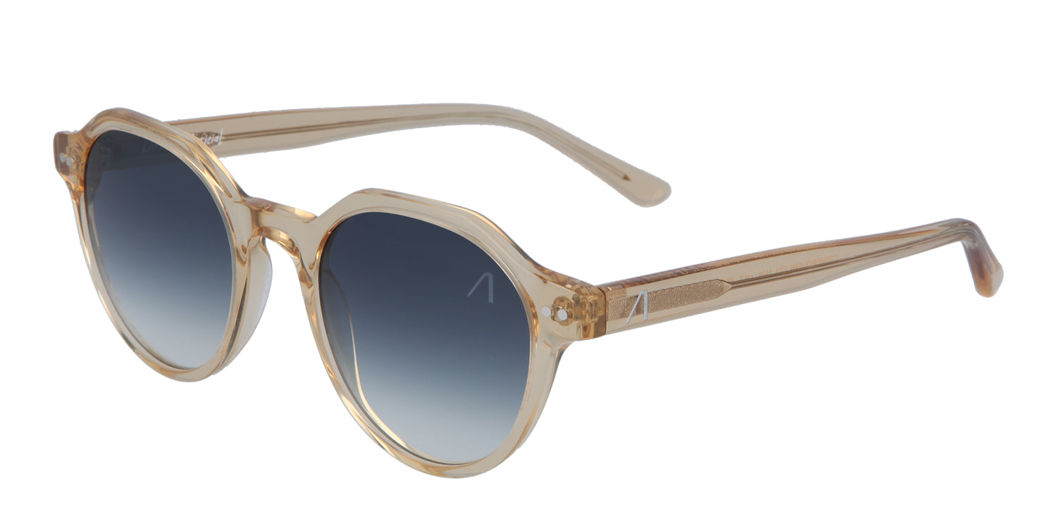 #Color_Clear Gold/Blue Ombré