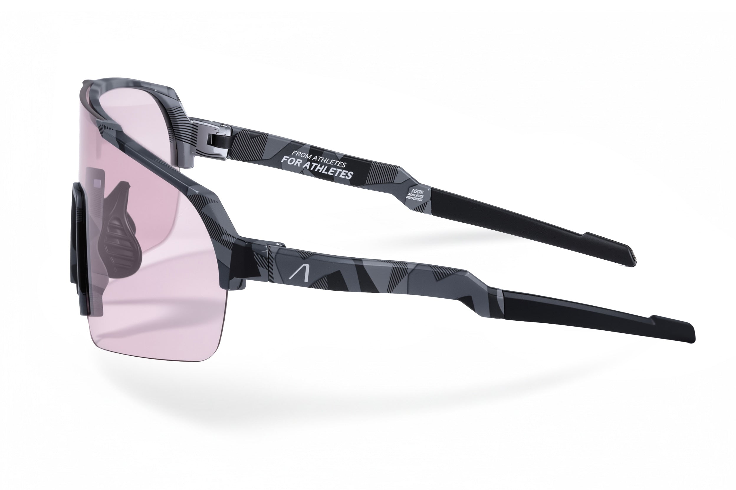 #Color_Matt Black Pink Photocromic