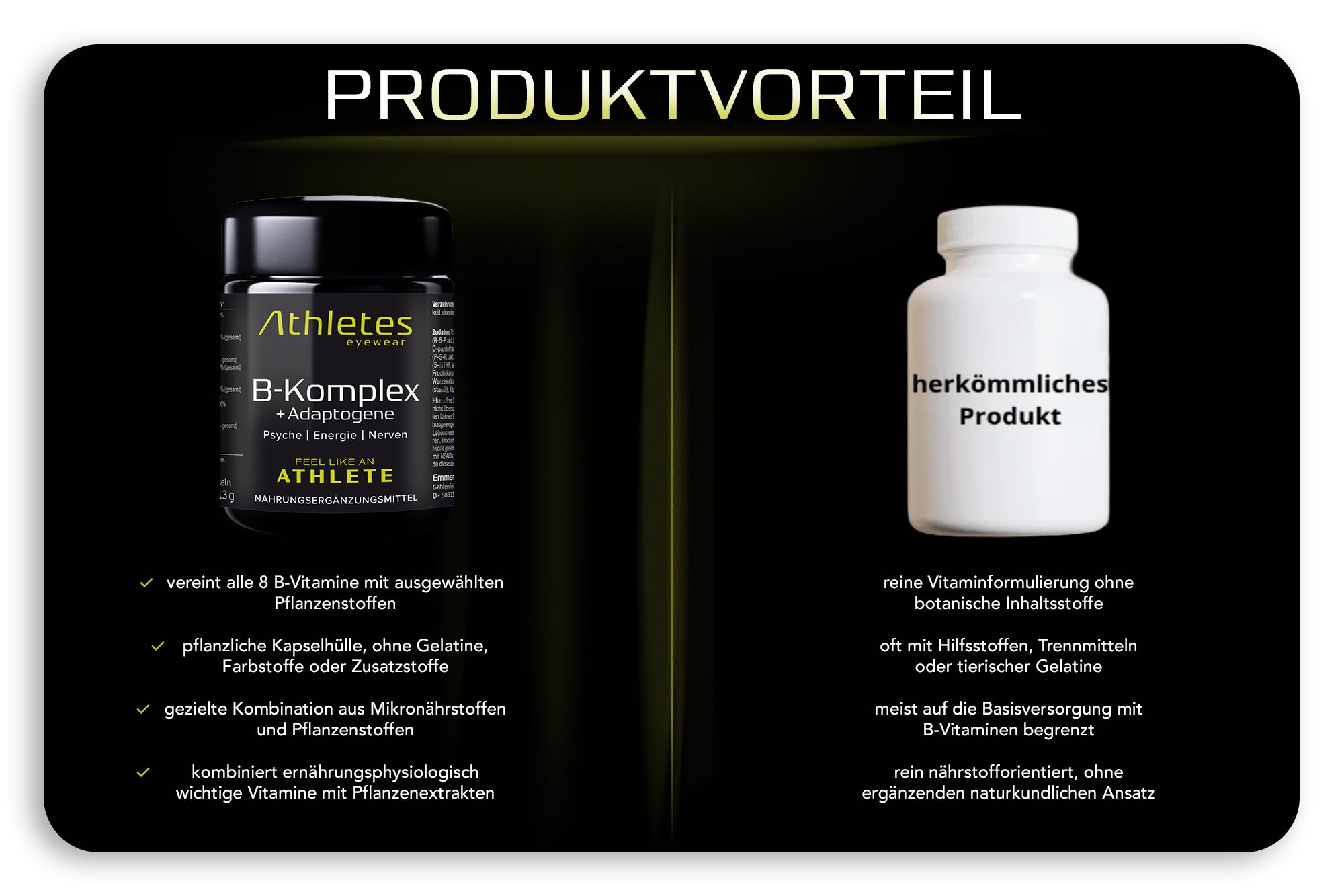 Vitamin B Komplex Adaptogene