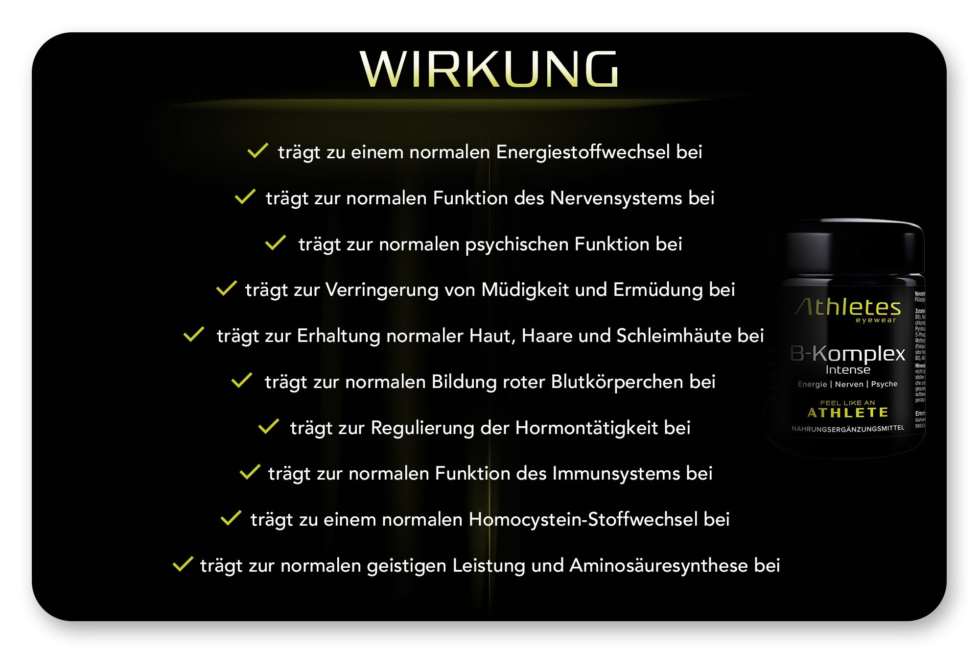 Vitamin B Komplex Intense