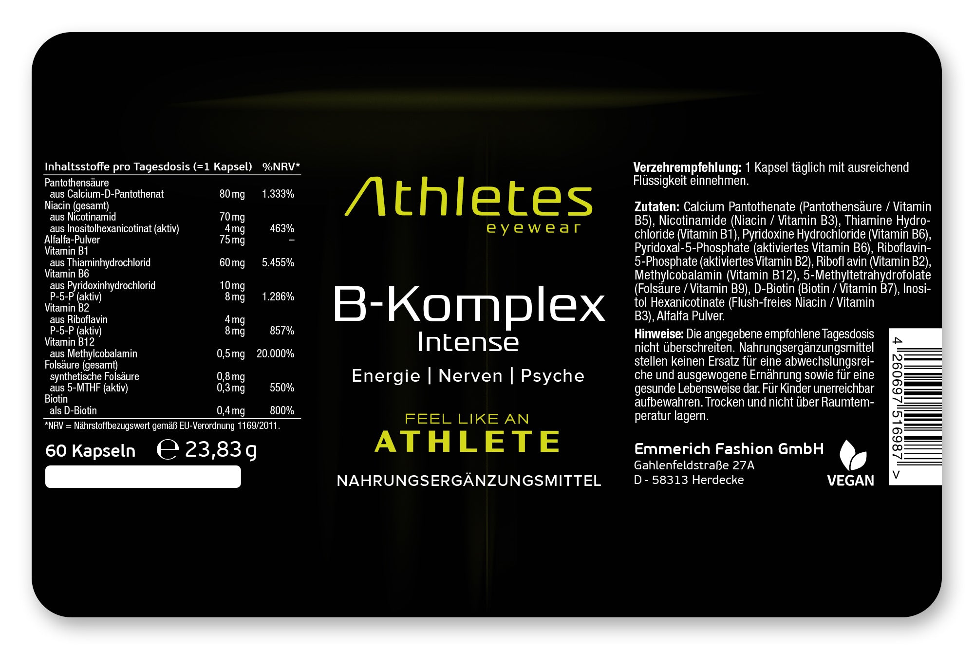 Vitamin B Komplex Intense