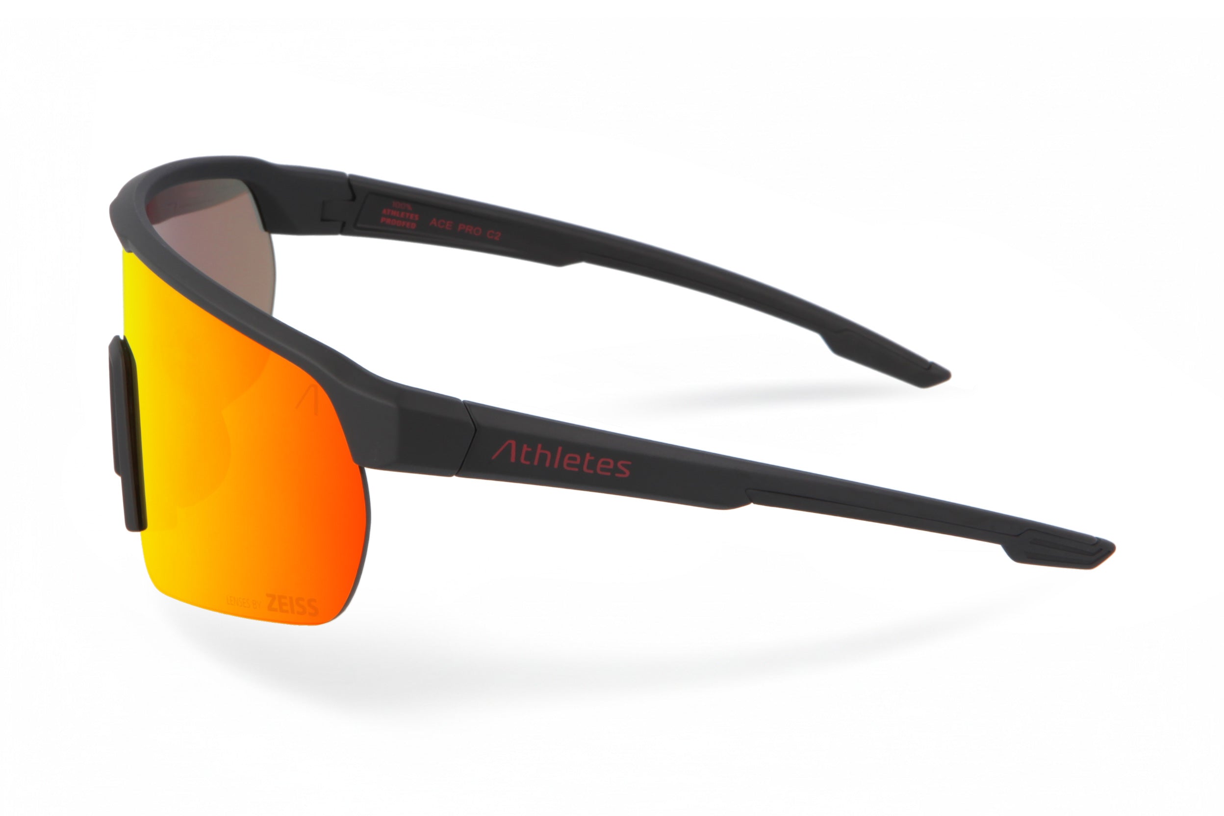 #Color_Matt Black Red