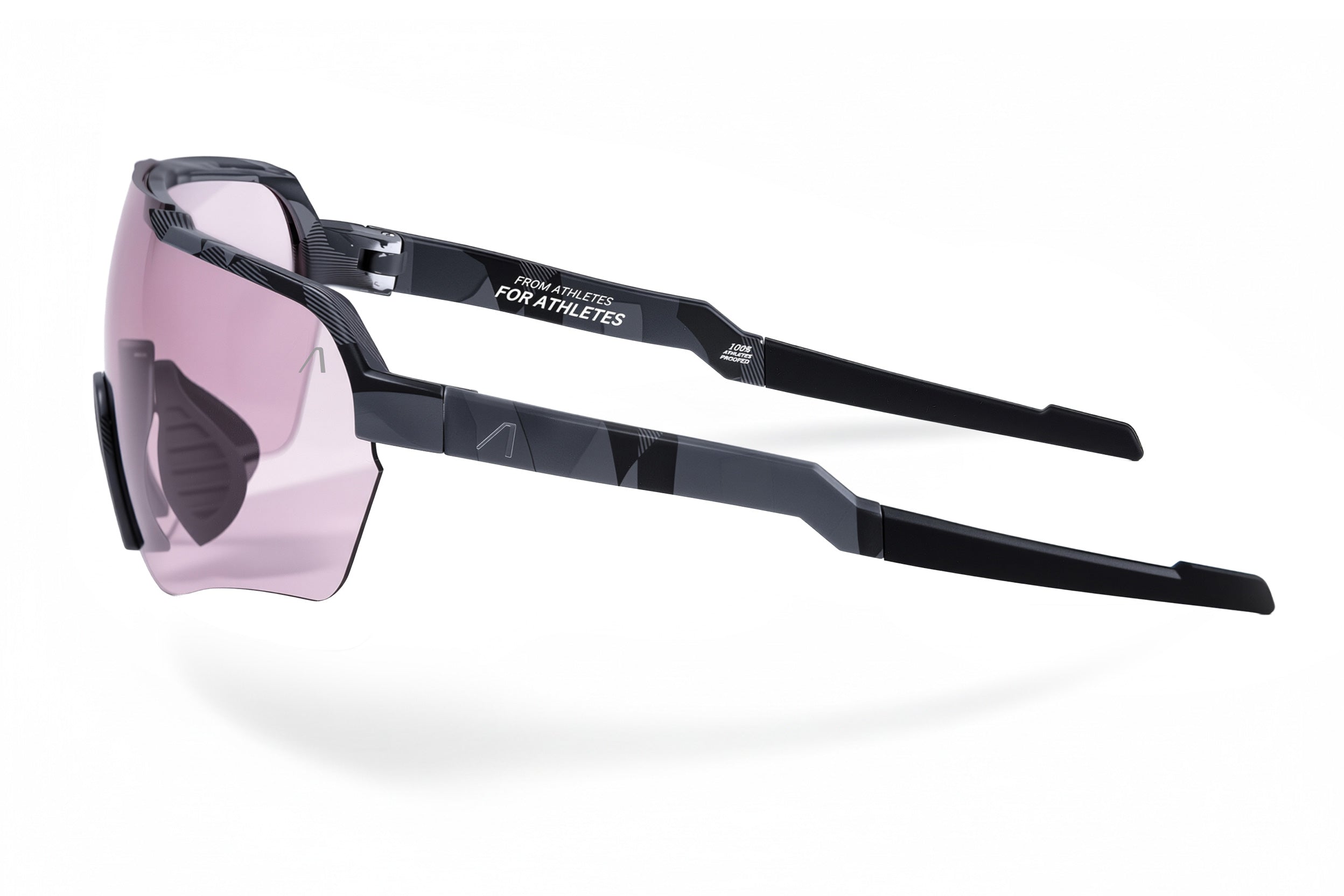 #Color_Matt Black Pink Photocromic