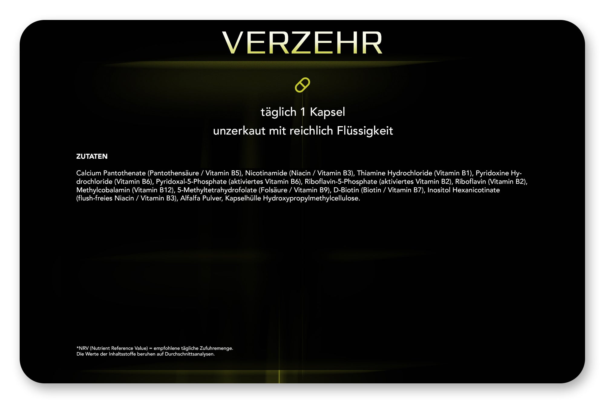 Vitamin B Komplex Intense